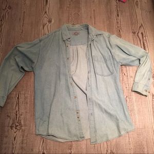 Washed Denim Vintage Button Down